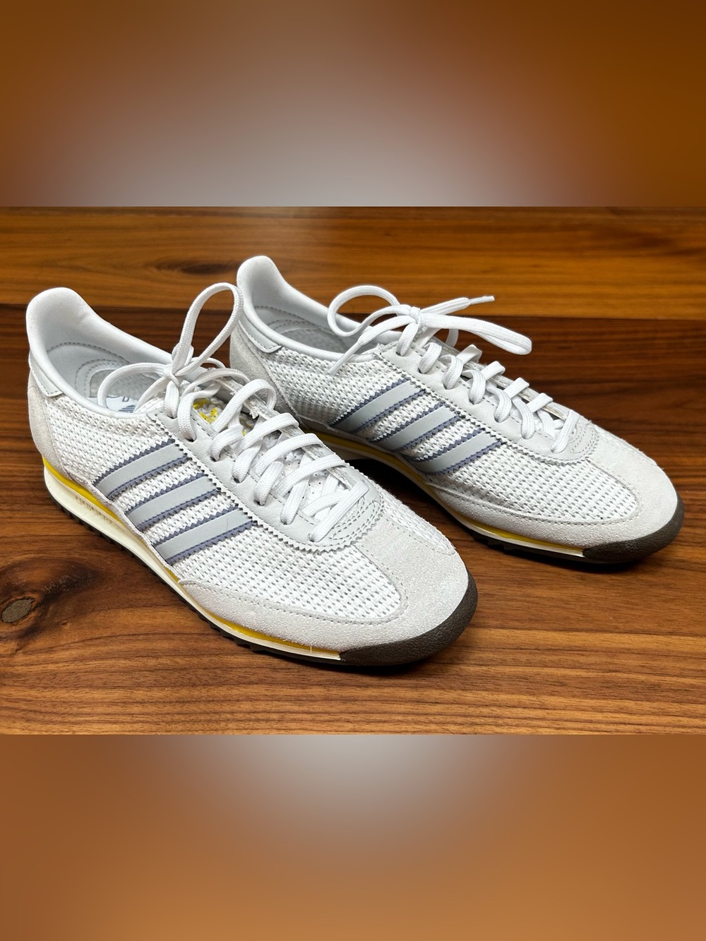 adidas SL 72 OG Sneaker — White, Gray & Yellow